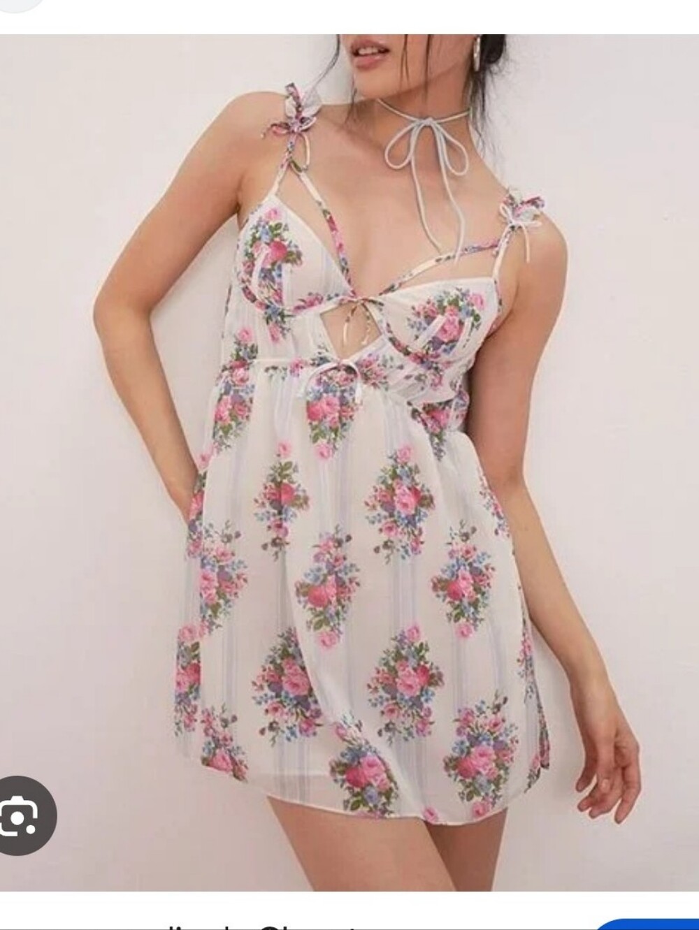 FOR LOVE & LEMONS floral Slipdress